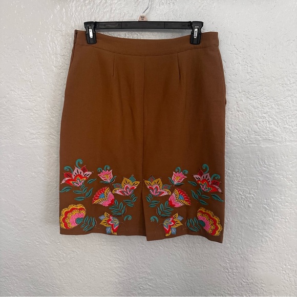 Caitlin Embroidered Skirt
Camel - Picture 15 of 16